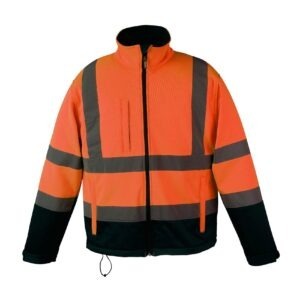 VIZWELL® Veste Softshell Haute Visibilité
