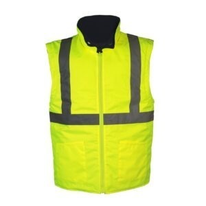 VIZWELL® Gilet Réversible Haute Visibilité