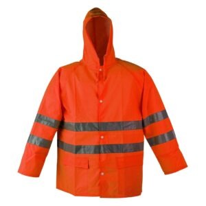 VIZWELL® Veste de Pluie Haute Visibilité