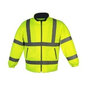 VIZWELL® Veste Polaire Haute Visibilité